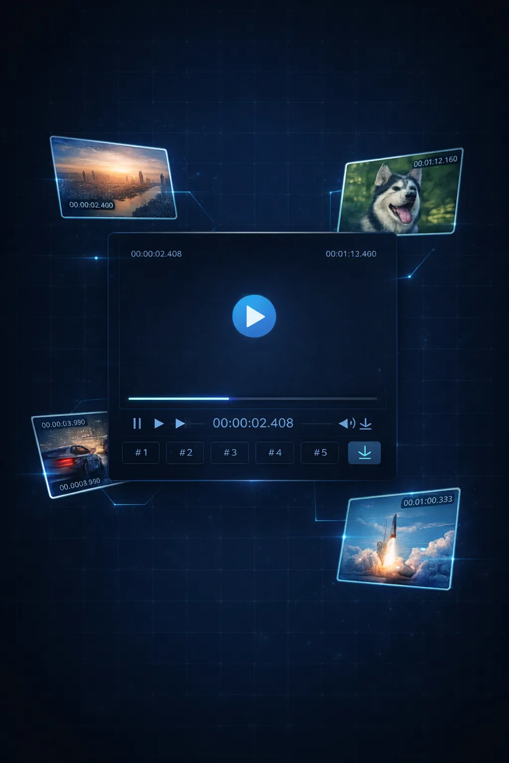 Video Frame Extractor - extract frames from video with millisecond precision